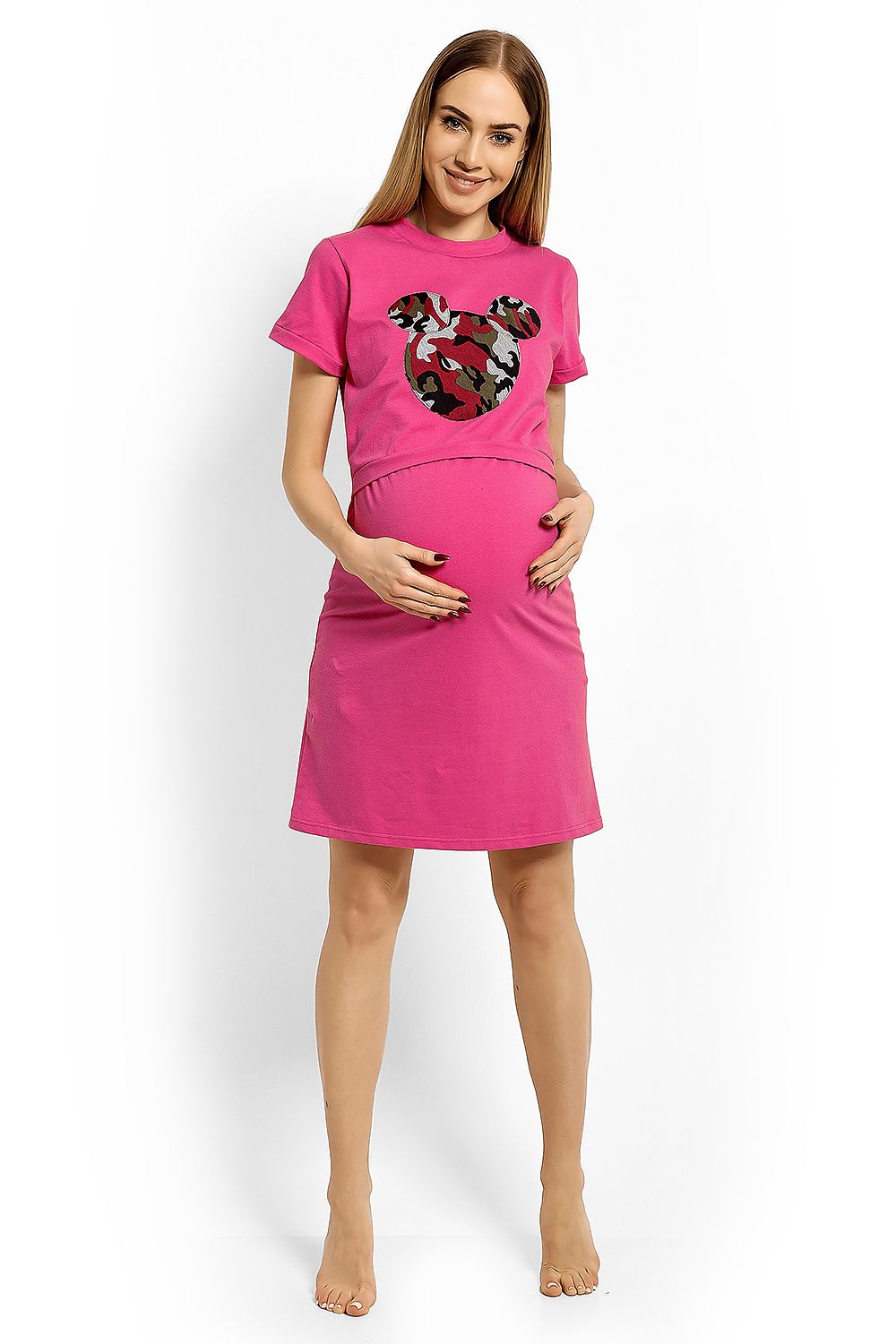 maternity nightgown model 113179 PeeKaBoo 