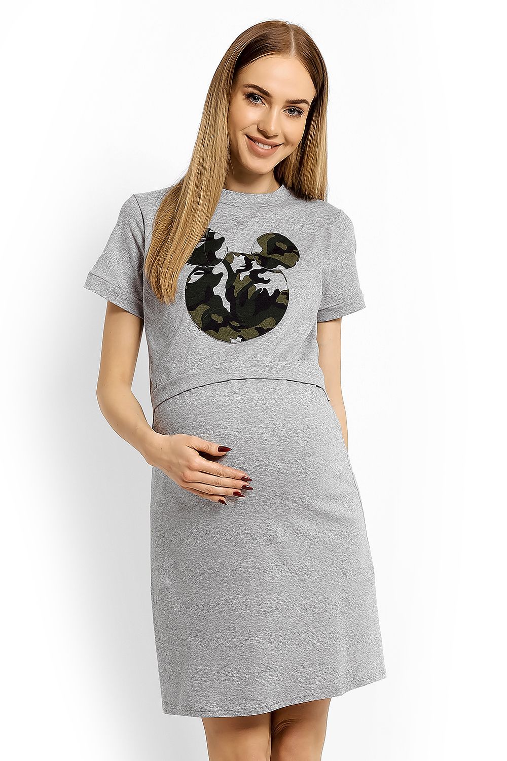  maternity nightgown model 113180 PeeKaBoo 